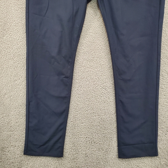 Tailor Vintage Performance Tech Pants Mens 36x32 Navy Stretch Canaan Slim NWT - Picture 6 of 16